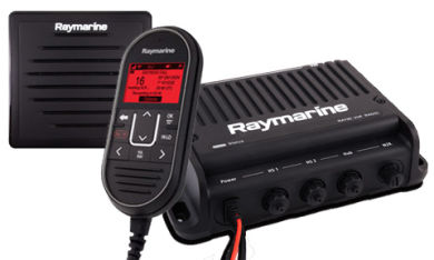 VHF Ray90 Black Box (include 1 x cornetta cablata, altoparlante passivo e cavo 40cm)